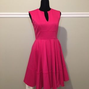 Shoshanna Pink Fit and Flare Size 2 BEAUTIFUL